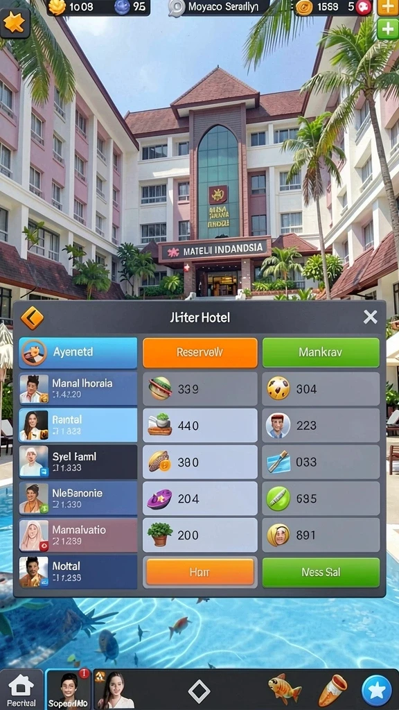 898a - Tampilan menu utama 898A yang menarik.