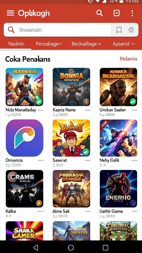 aa666 - Screenshot ini menampilkan aksi seru dalam AA666.
