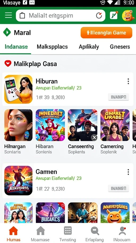 h03 - Tangkapan layar ketiga menunjukkan misi menantang dalam permainan.