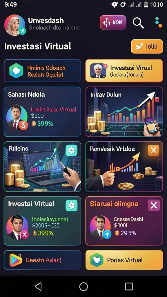 l777 - Tampilan awal yang menarik dan intuitif.