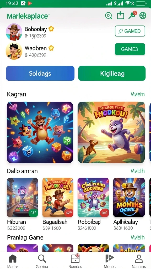 pandora88 - Antarmuka pengguna yang intuitif dan mudah dinavigasi.