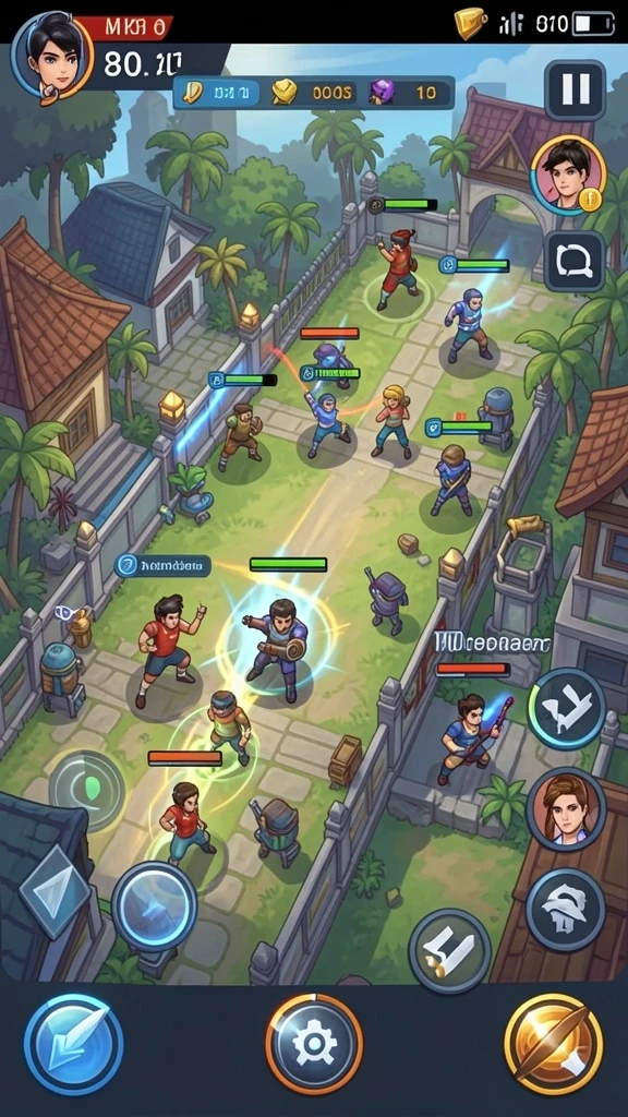 toopgws - Fitur multiplayer untuk bersaing dengan pemain lain secara langsung.